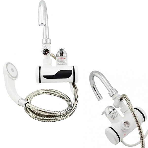 Водонагреватели проточные электрические с душем Water Heater MP 5208, Кран смеситель с подогревом воды IC-63 Львов - изображение 4