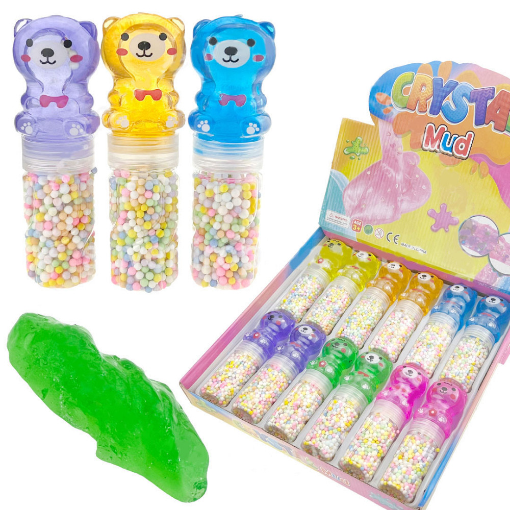 Жуйка для рук з пінопластом Ведмедик 12 штук Київ - фото 1