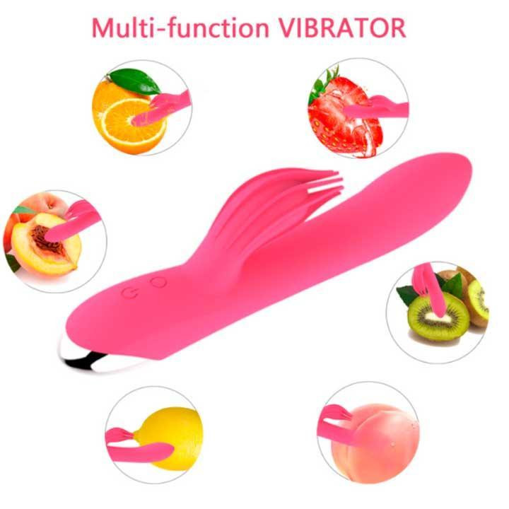 Вібратор кролик для точки G і клітора Mr. Rabbit фуксія Вінниця - фото 3