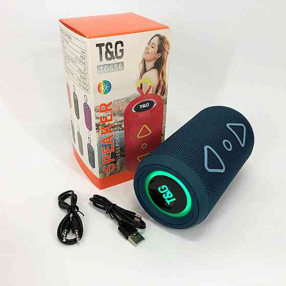 Портативная bluetooth колонка музыкальная TG656, Bluetooth колонка с хорошей батареей GB-11 Львов