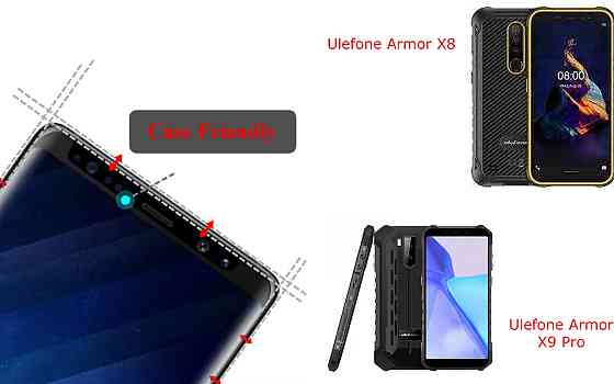 Захисне скло HyperGlass Pro для Ulefone Armor X8, Armor X9 Pro – максимальна чутливість та захист Київ