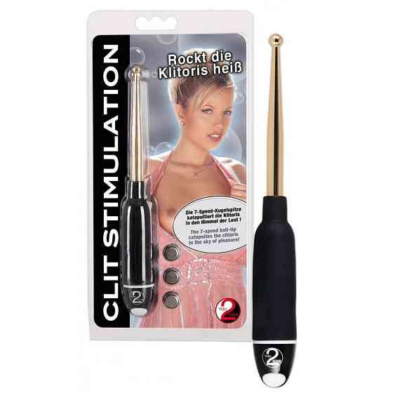 Вібратор для клітора точковий You2Toys, чорний Sex Aura Київ