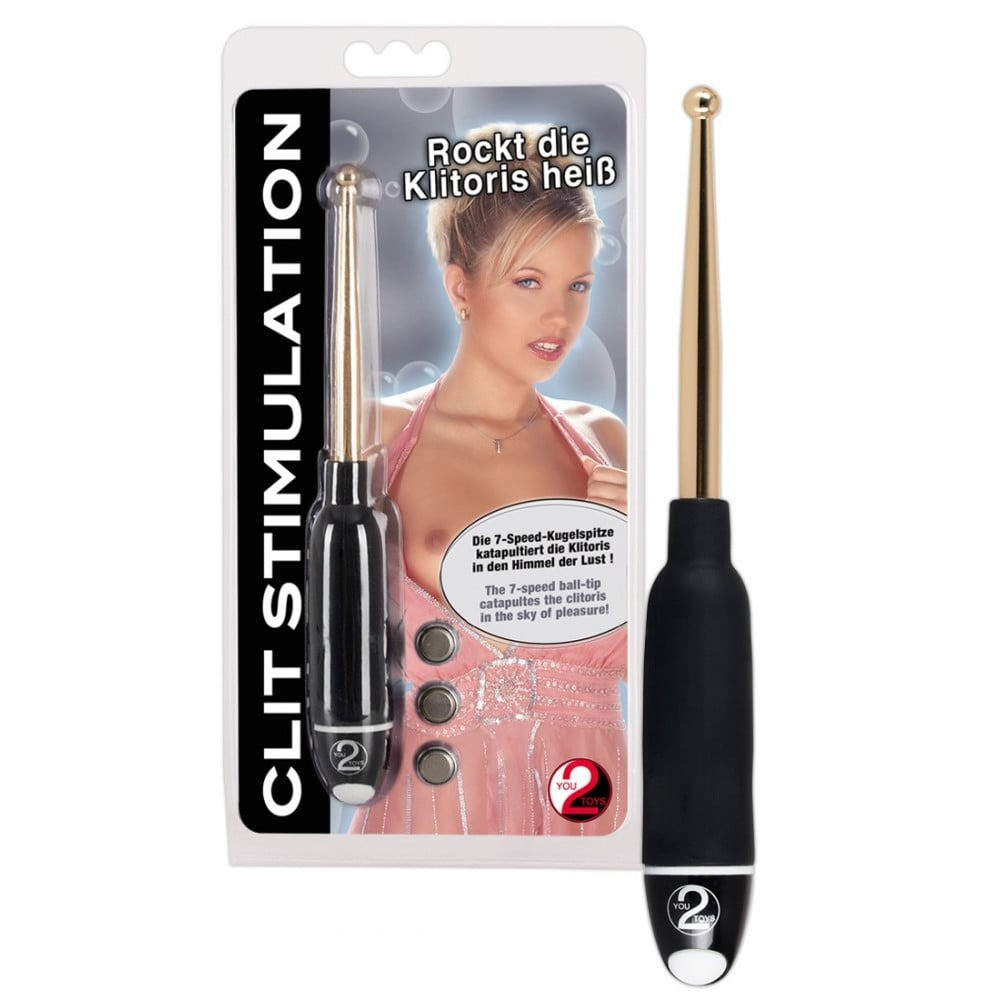 Вібратор для клітора точковий You2Toys, чорний Sex Aura Київ - фото 1