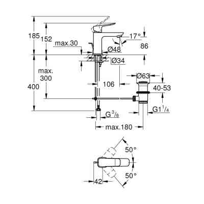 Смеситель Grohe QuickFix 1018562430 Винница