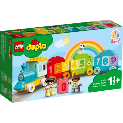 Конструктор LEGO Duplo Поезд с цифрами учимся считать 23 детали (10954) Винница - изображение 1