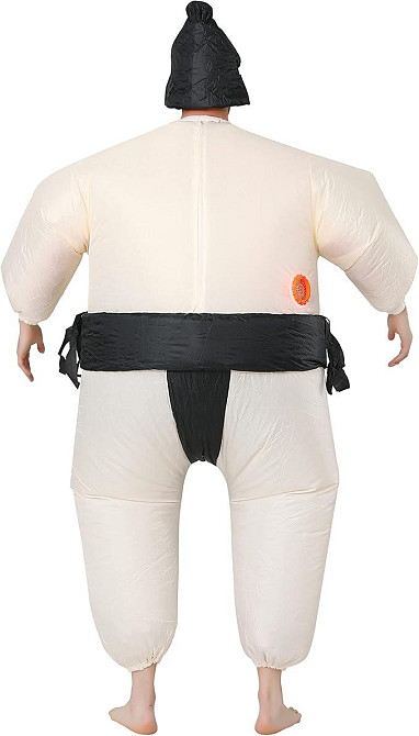 Костюм борця сумо надувний для дорослих, гумористичний образ для виступів, карнавалу, вечірок, Хелловіну 150–190 см Київ - фото 6