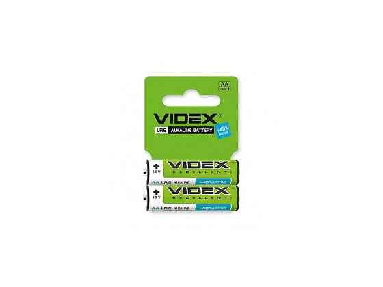 Батарейка Videx AAA LR03 Alkaline 1.5В — щелочные батарейки для пультов, игрушек, часов, техники Киев