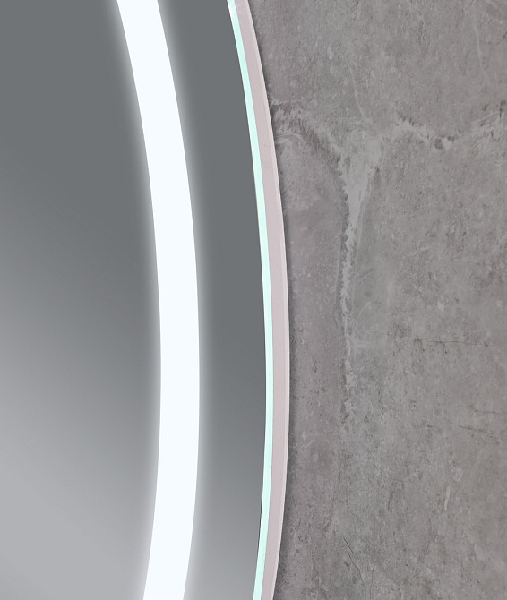 Зеркало Mixxus PLAIN MV02-60x80 с Led Touch, Anti-fog, димером, регулятором яркости, часами (MI6933) Киев - изображение 5