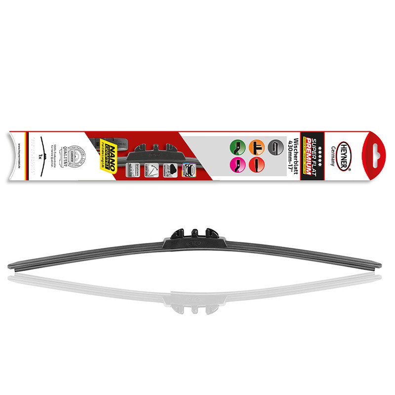 Щітка склоочисника (двірник) безкаркасна (усі адапетри) 