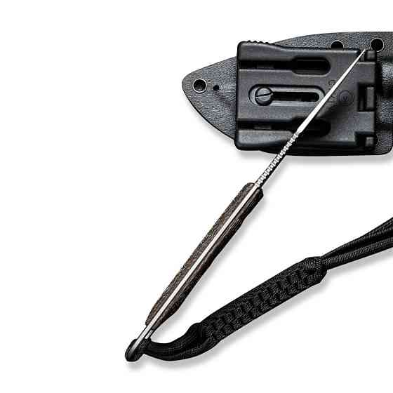 Ніж фіксований тактичний Civivi Midwatch, (8.6 см) N690 / Micarta коричневий Київ