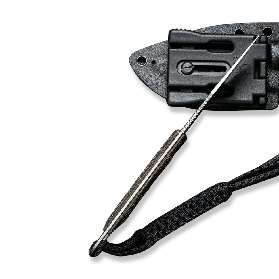 Ніж фіксований тактичний Civivi Midwatch, (8.6 см) N690 / Micarta коричневий Київ - фото 6
