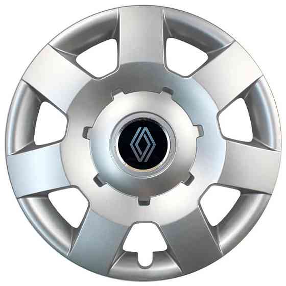 Автомобільні модельні ковпаки R14 Renault NEW 219 4шт, SJS, сріблясті Київ