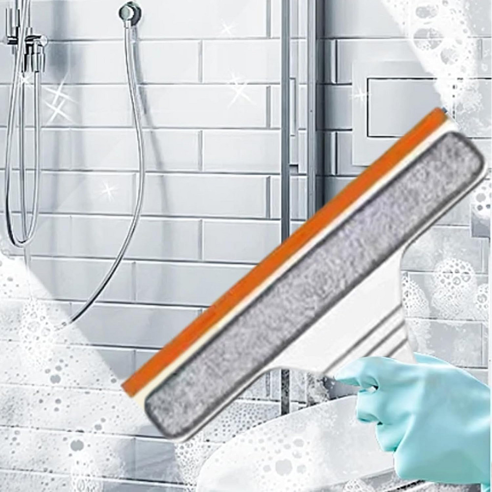 Швабра телескопическая двусторонняя 2 в 1 для окон, зеркал и вещей Вінниця - фото 6