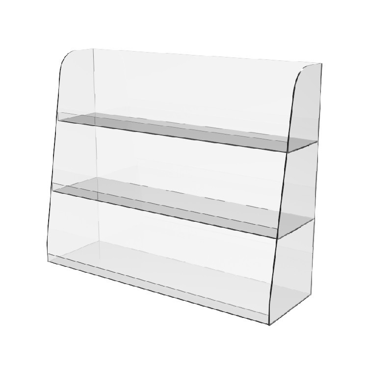 Підставка EKOSTAR під товар вітрина 3-х ярусна 550х170х450 Київ - фото 2