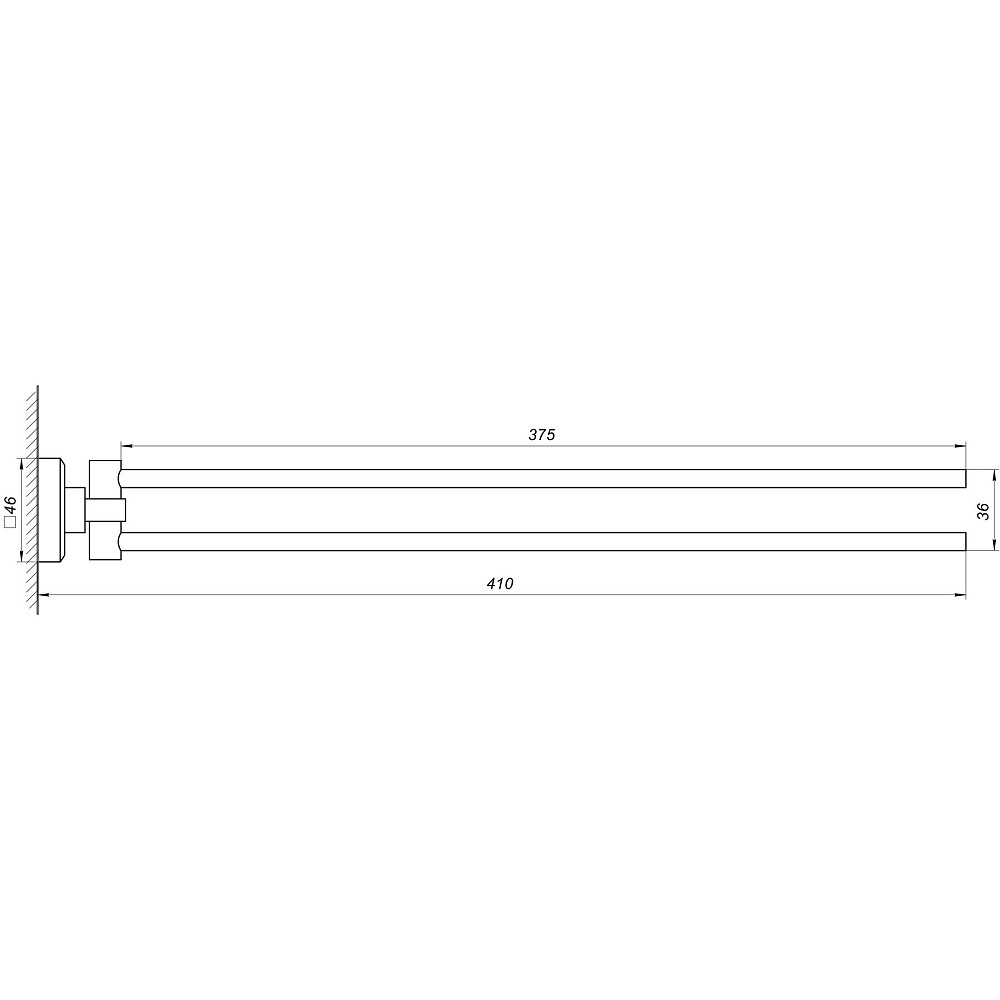 Тримач для рушників TOPAZ TКВ 9931 Луцк - изображение 5