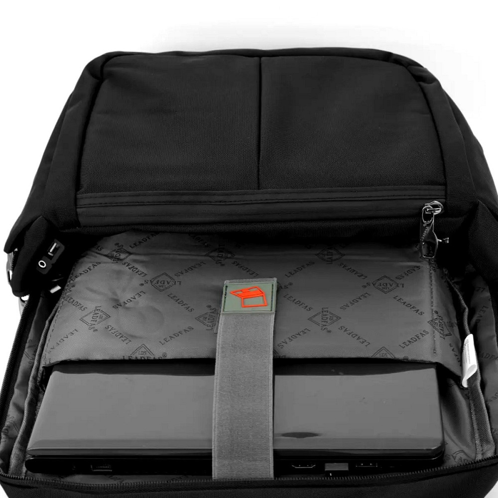 Рюкзак LEADFAS чорний Київ - фото 4