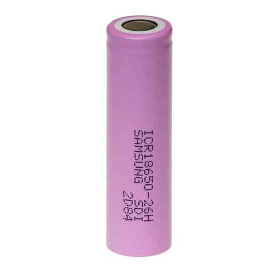 Аккумулятор Samsung ICR18650-26H 2600 mAh (оригинал) Винница