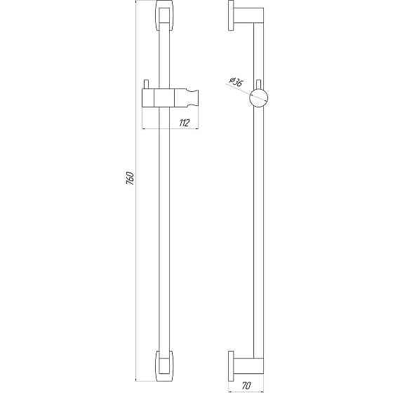 Душевая стойка TOPAZ ODISS TO-18107-BB (000022524) Киев