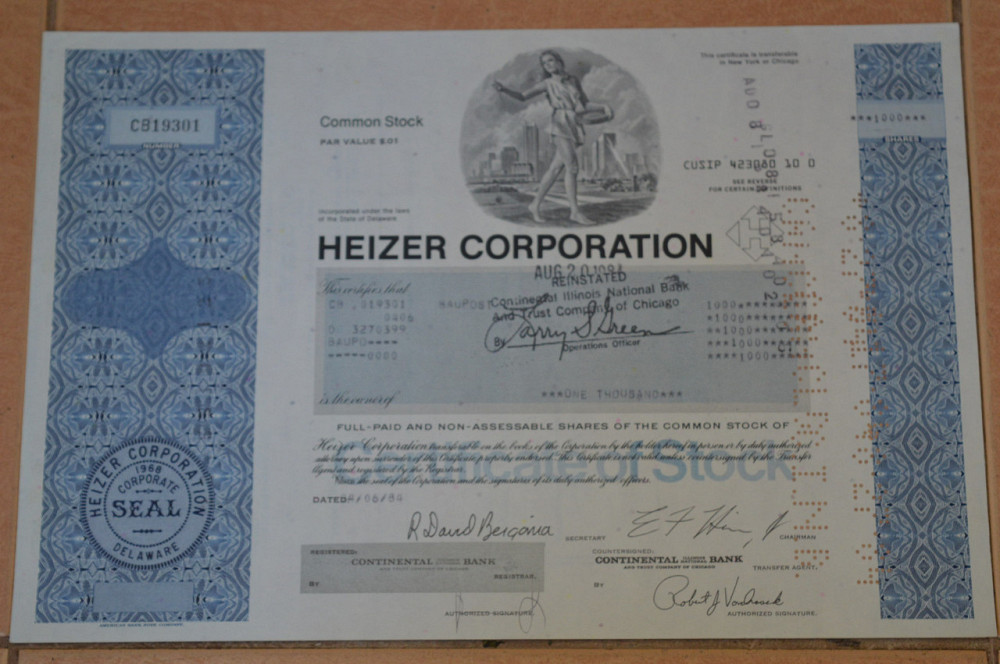 Акция. США. 1968 год №19301 (Б-1) Полтава - изображение 1