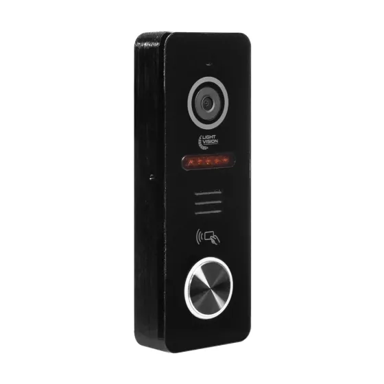Відеопанель Light Vision RIO FHD(RF) Black зі зчитувачем Mifare (82-00218) Київ