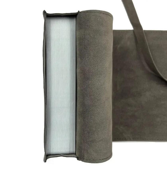 Бархатная сумка для хранения карт Таро, серая 40*13 см., сумка для магических инструментов. Киев - изображение 5