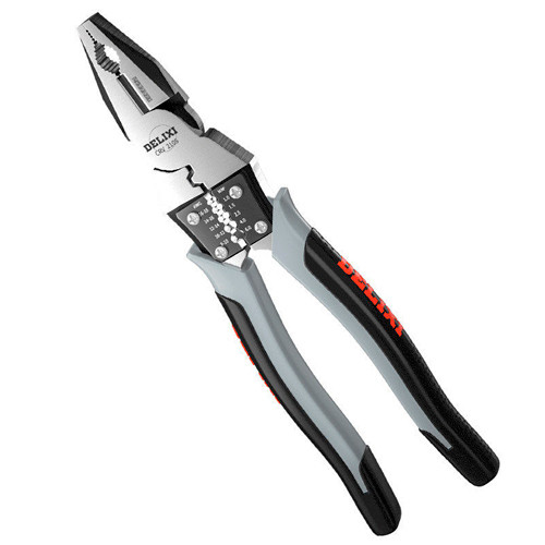 Пасатижі комбіновані 9&quot; багатофункціональні 1-6мм2, 225мм, Delixi Вінниця - фото 1