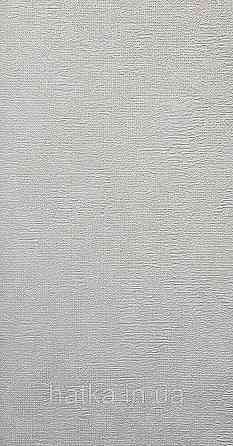 Шпалери вінілові на флізеліні NOVA метрові під штукатурку структурні однотонні зелені м'ята Київ