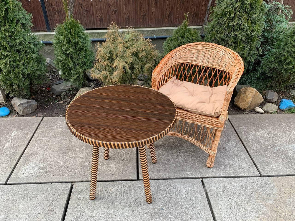 Плетеная мебель с подушками Киев - изображение 1
