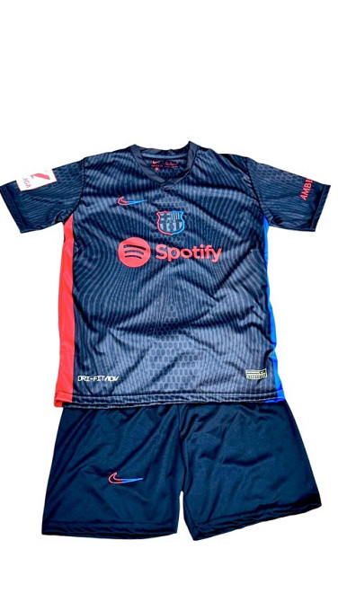 Футбольна форма NIKE FCB LAMINE YAMAL Вишневе - фото 1