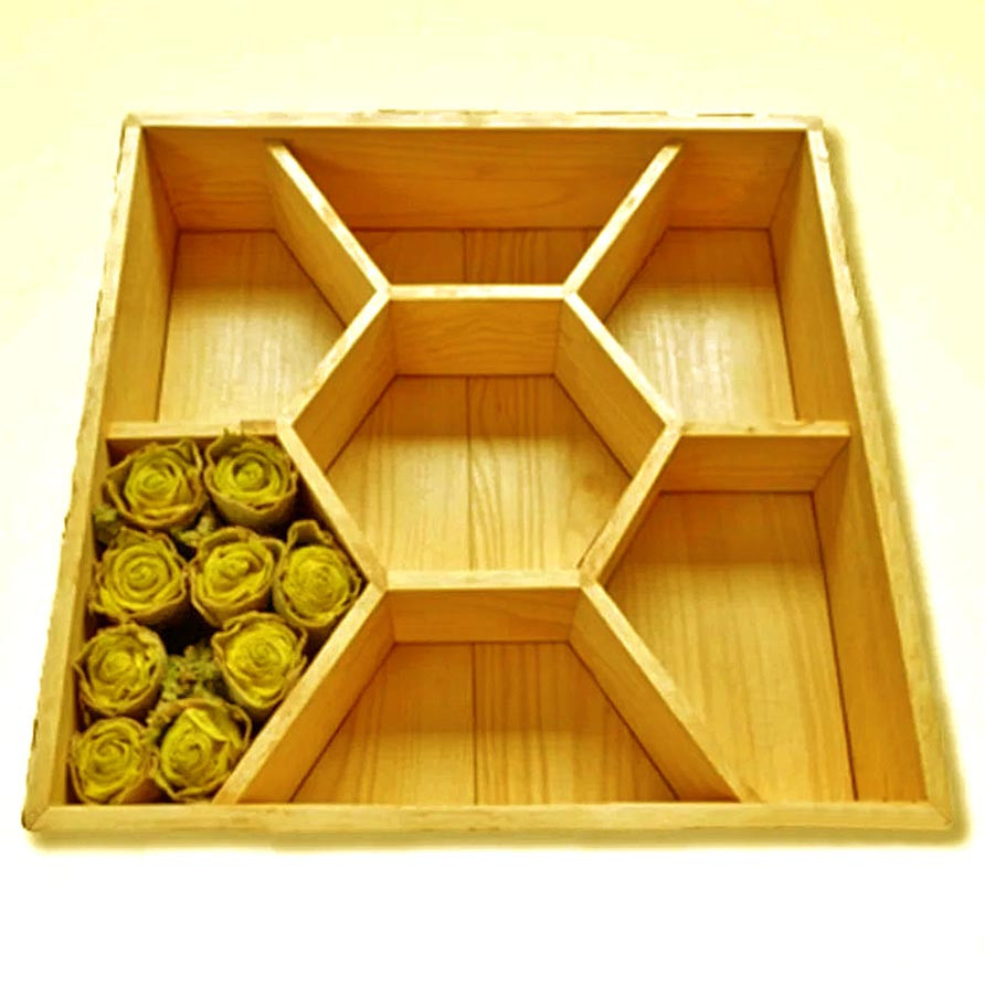 Менажница деревянная 