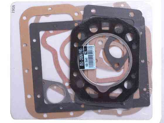 Прокладки двигателя 195N  на мототрактор Зубр , полный к-т: 12 шт. Мукачево