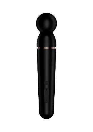 Вибратор-микрофон универсальный Satisfyer Planet Wand-er для стимуляции всего тела, черный Sex Aura Киев