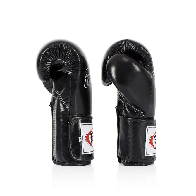 Боксерські рукавиці Fairtex BGV5 Black 10 унцій (бинти в комплекті) Кам'янське - фото 5