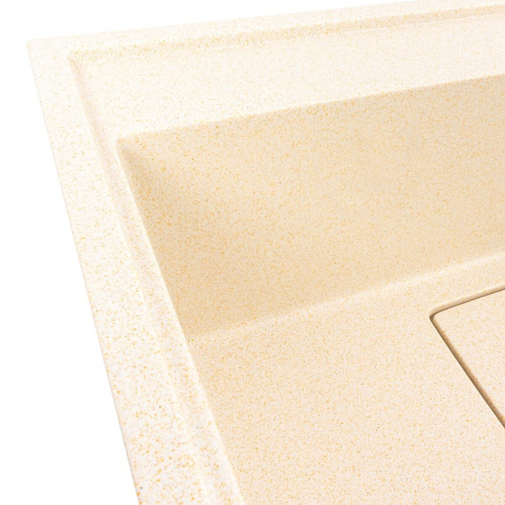 VALESO Кухонна мийка гранітна VALESO 6050 SHERLIT (пісок) Київ - фото 5