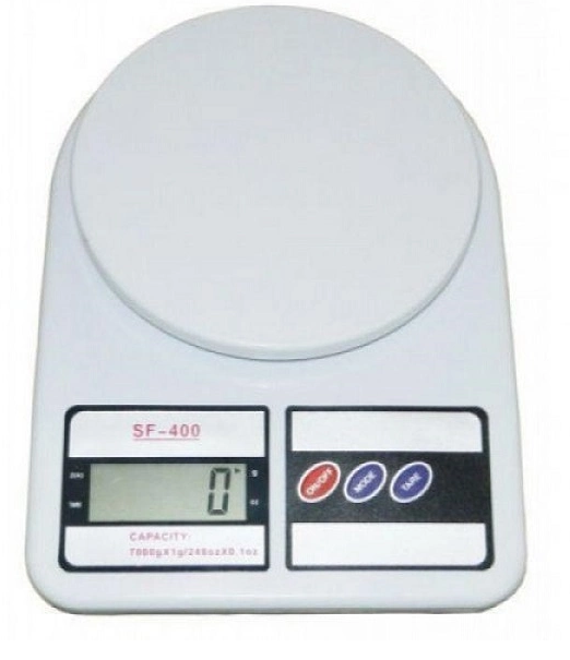 Кухонні ваги Domotec ACS MS-400, до 10 кг, функція тарування, точність 1 г, цифровий дисплей, пластик Одеса - фото 3