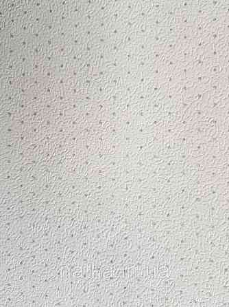 Шпалери вінілові на флізелін Petite Fleur 4 Rasch Texti 28970 однотонні білі з сірими точками Київ