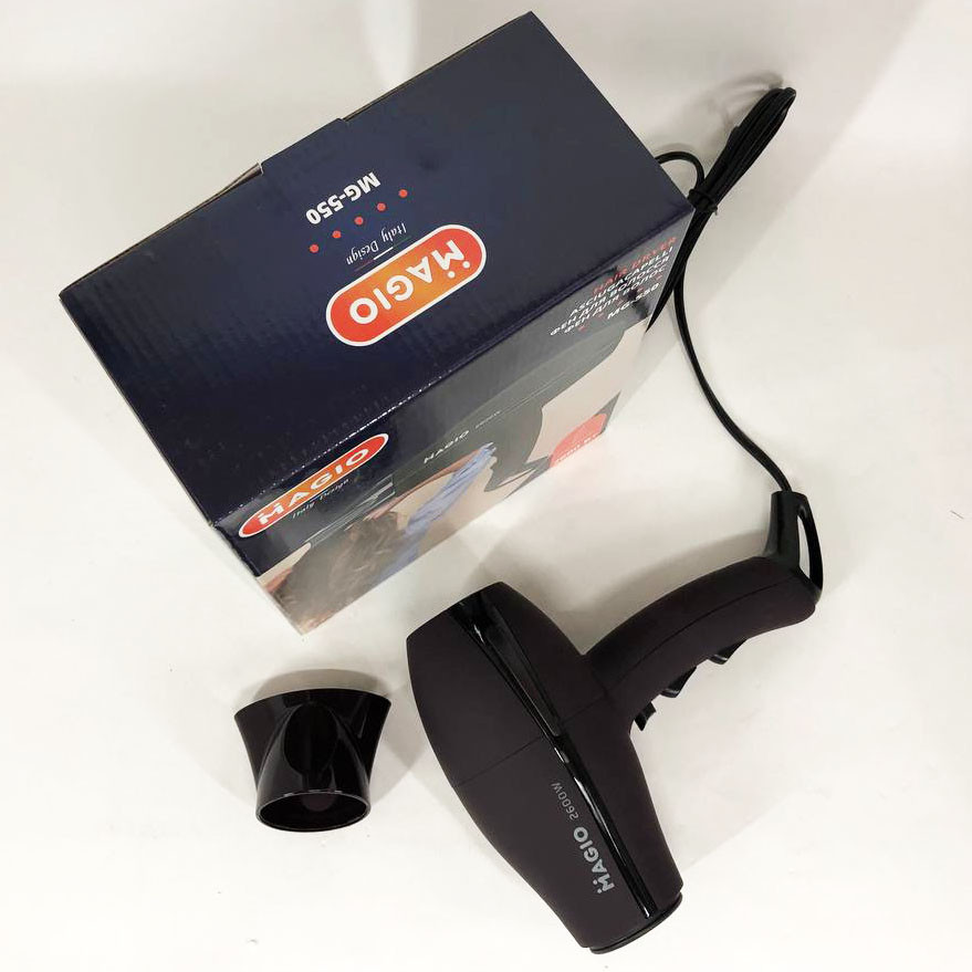 Жіночий фен для волосся MAGIO MG-550 2600 Вт, Фен для голови з гарантією, Фен для різних FG-478 типів волосся Київ - фото 2