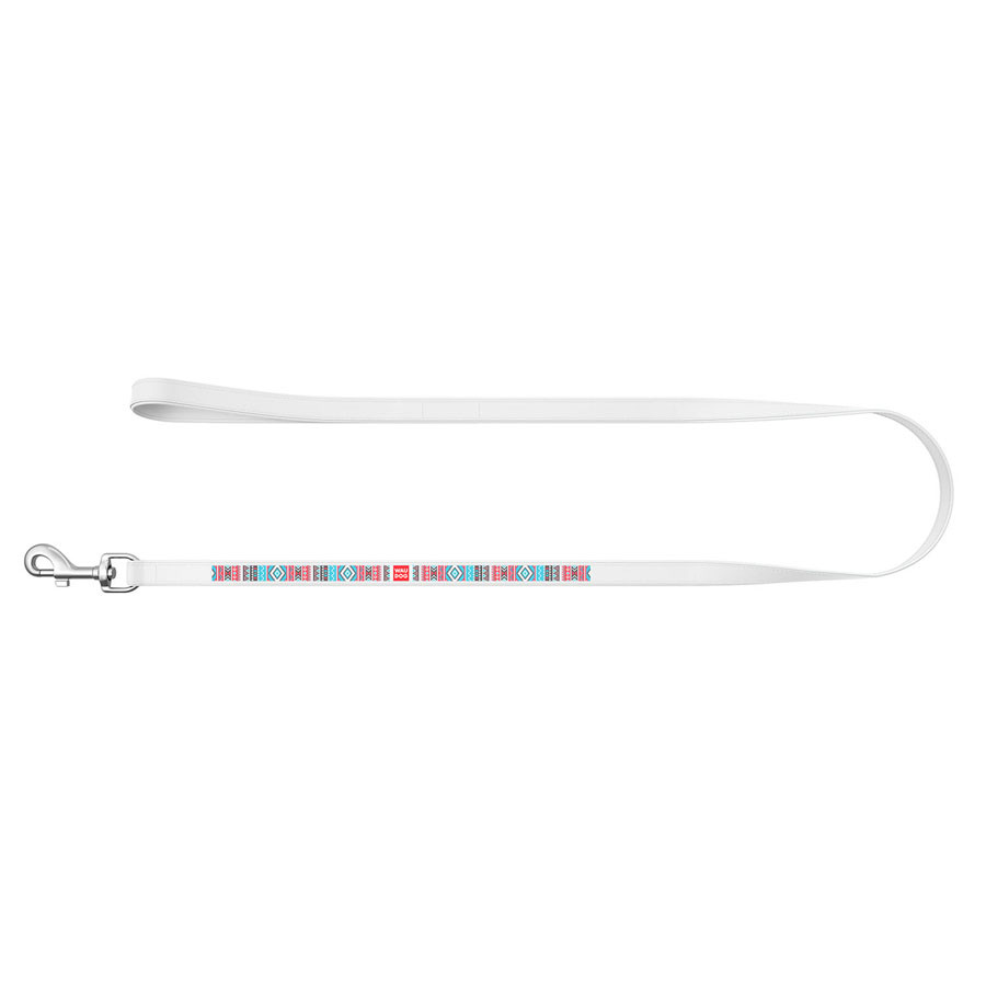 Повідець WAUDOG Design з малюнком "Етно" (ширина 25 мм, довжина 122 см) білий Коломыя - изображение 2