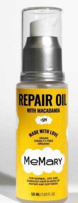 Увлажняющее масло для волос с термозащитным эффектом MeMary Repair Oil. Харьков - изображение 4