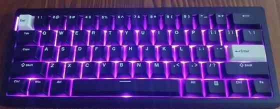 Кастомная GMK61. Беспроводная игровая механическая RGB хотсвапная клавиатура. Харьков