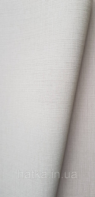 Шпалери вінілові на флізеліні A.S.Creation UNITA 1.06x10 однотонні плод тканина льон матова кава з молоком Київ - фото 2