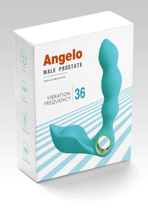 Массажер простаты Stymulator-Angelo Male Prostate Triple Stimulation (blue) Sex Aura Киев - изображение 3