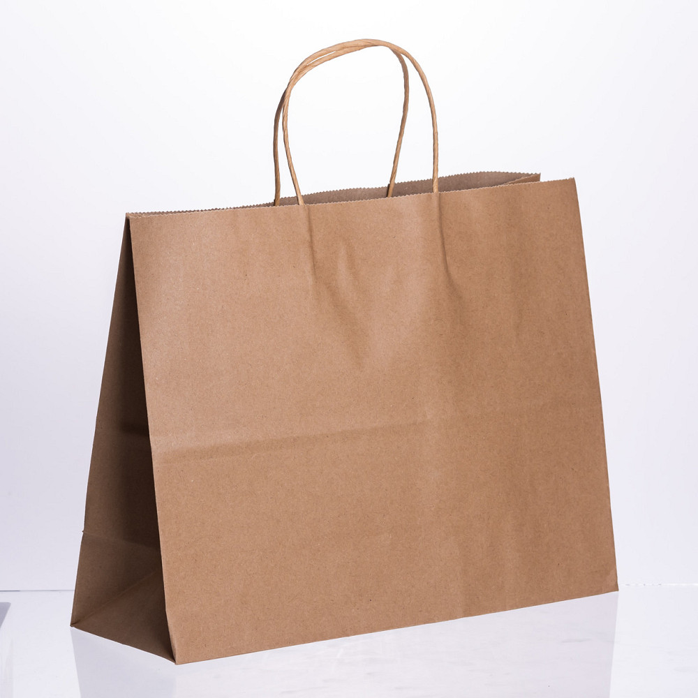 Набір подарункових крафтових пакетів з паперу 12 (шт.) гарні пакети для подарунків 31×12×25 (см) HP-10359-1 Коломия - фото 2