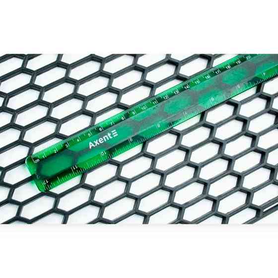 Сітка декор. "захист радіатора" пластик 118х39см (великий осередок 30х12мм) Мукачево