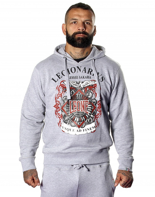 Толстовка Leone Legionarivs Fleece Grey XL Київ - фото 1