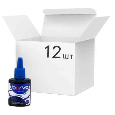 Фарба штемпельна Barva 30 мл упаковка 12 шт, синя (SPI-BL-005-12) Вінниця