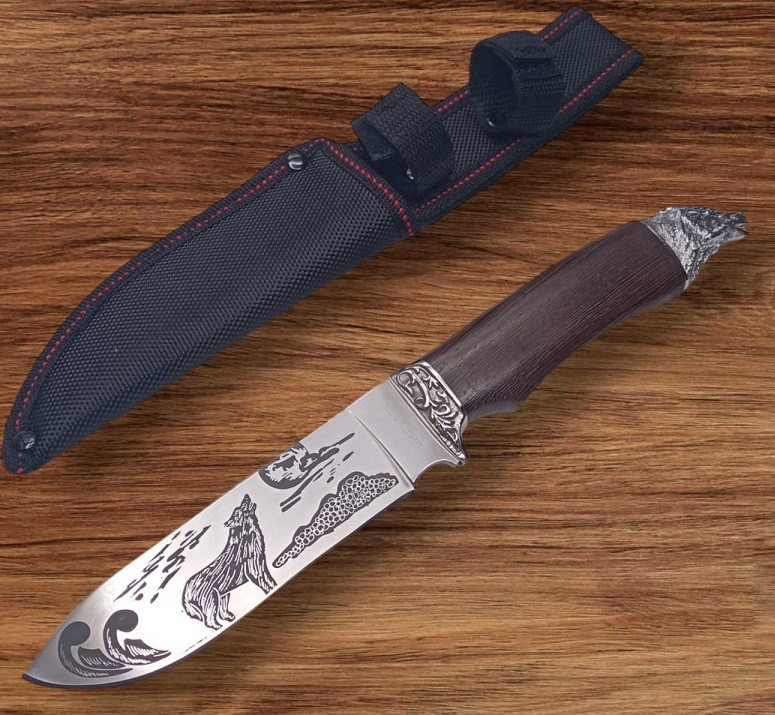 Нож охотничий Медведь FB 1530 / 29см / 14см Днепр - изображение 1