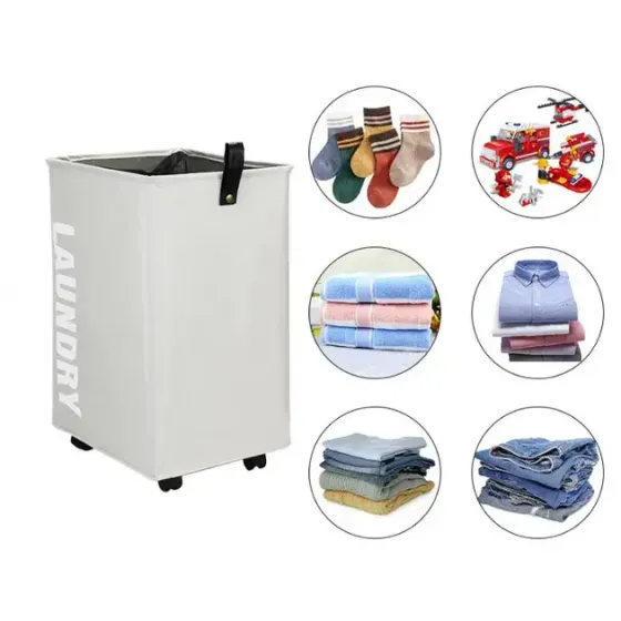 Тканевая корзина для белья с ручками ROLLING BAG AND243, ящик для белья Коломия