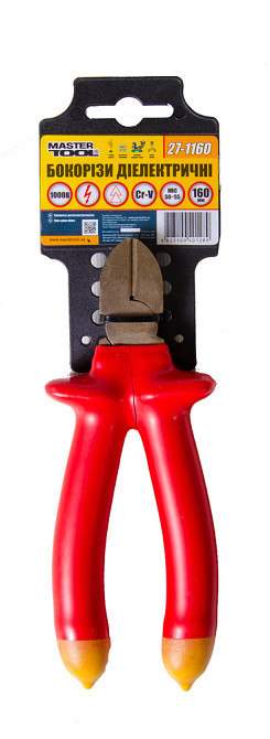 Бокорізи діелектричні MASTERTOOL 160 мм CrV6150/HRC 50~55 27-1160 Коломия - фото 2