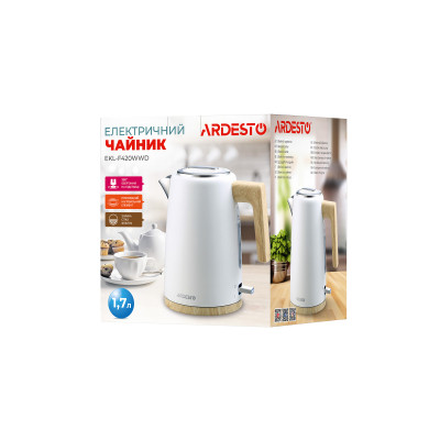 Электрочайник Ardesto EKL-F420WWD Винница - изображение 12